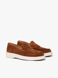 Outlet G.H.BASS Bosco Cupsole Penny Loafers Mid brown