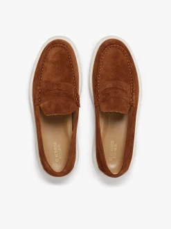 Outlet G.H.BASS Bosco Cupsole Penny Loafers Mid brown