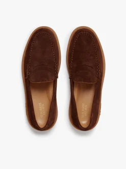 Sale G.H.BASS Bosco Cupsole Penny Loafers Dark Brown