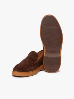 Sale G.H.BASS Bosco Cupsole Penny Loafers Dark Brown