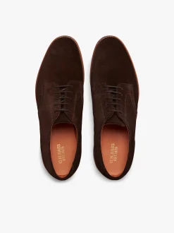 Best G.H.BASS Buck Derby Suede Dark Brown