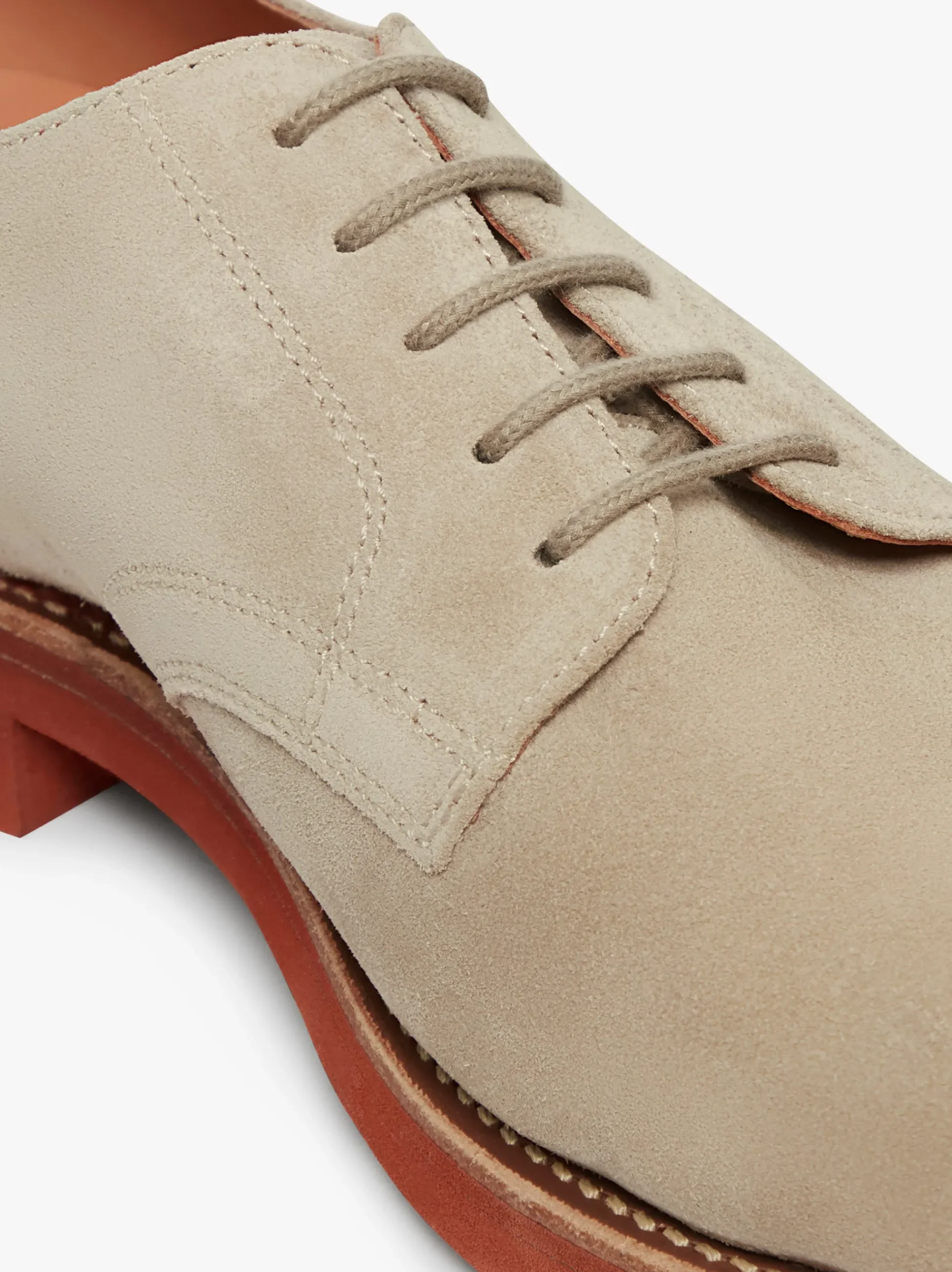 Outlet G.H.BASS Buck Derby Suede Earth