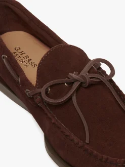 Best G.H.BASS Camp Moc Decker Shoes Suede Chocolate