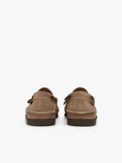 Best G.H.BASS Camp Moc Decker Shoes Suede Earth