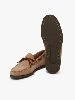 Best G.H.BASS Camp Moc Decker Shoes Suede Earth
