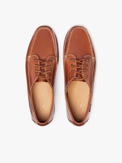 G.H.BASS Camp Moc Jackman Leather Brown