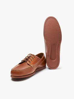 G.H.BASS Camp Moc Jackman Leather Brown