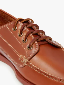 G.H.BASS Camp Moc Jackman Leather Brown