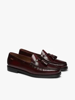 Discount G.H.BASS Easy Weejuns Larkin Tassel Loafers Leather Wine