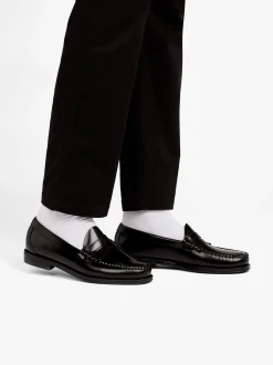 Discount G.H.BASS Easy Weejuns Larson Penny Loafers Leather Black
