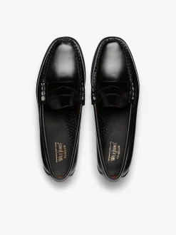 Discount G.H.BASS Easy Weejuns Larson Penny Loafers Leather Black