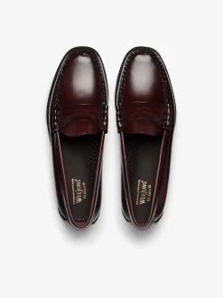 Online G.H.BASS Easy Weejuns Larson Penny Loafers Leather Wine