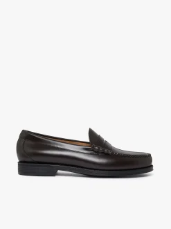 Online G.H.BASS Easy Weejuns Larson Penny Loafers Chocolate Leather