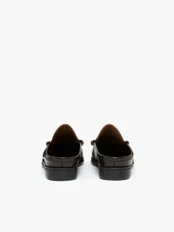 Outlet G.H.BASS Easy Weejuns Larson Penny Slides brown