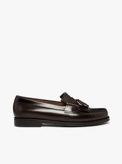 Online G.H.BASS Easy Weejuns Layton Kiltie Loafers Chocolate