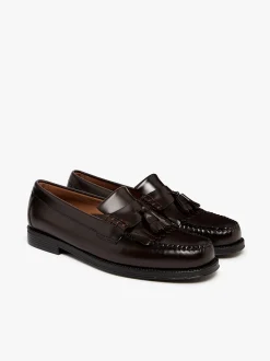 Online G.H.BASS Easy Weejuns Layton Kiltie Loafers Chocolate