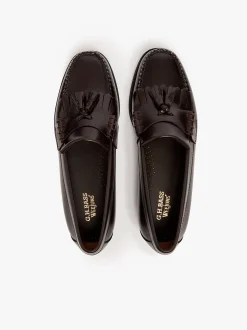 Online G.H.BASS Easy Weejuns Layton Kiltie Loafers Chocolate