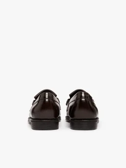 Online G.H.BASS Easy Weejuns Layton Kiltie Loafers Chocolate