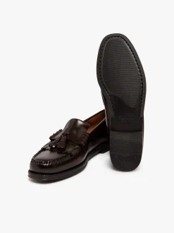 Online G.H.BASS Easy Weejuns Layton Kiltie Loafers Chocolate