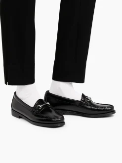 Online G.H.BASS Easy Weejuns Lianna Horsebit Loafers Leather Black
