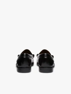 Outlet G.H.BASS Easy Weejuns Lincoln Penny Loafers Leather Black