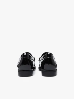 Discount G.H.BASS Easy Weejuns Penny Flora Loafers Patent Leather Black