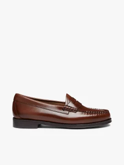 Sale G.H.BASS Easy Weejuns Penny Loafers Leather Cognac