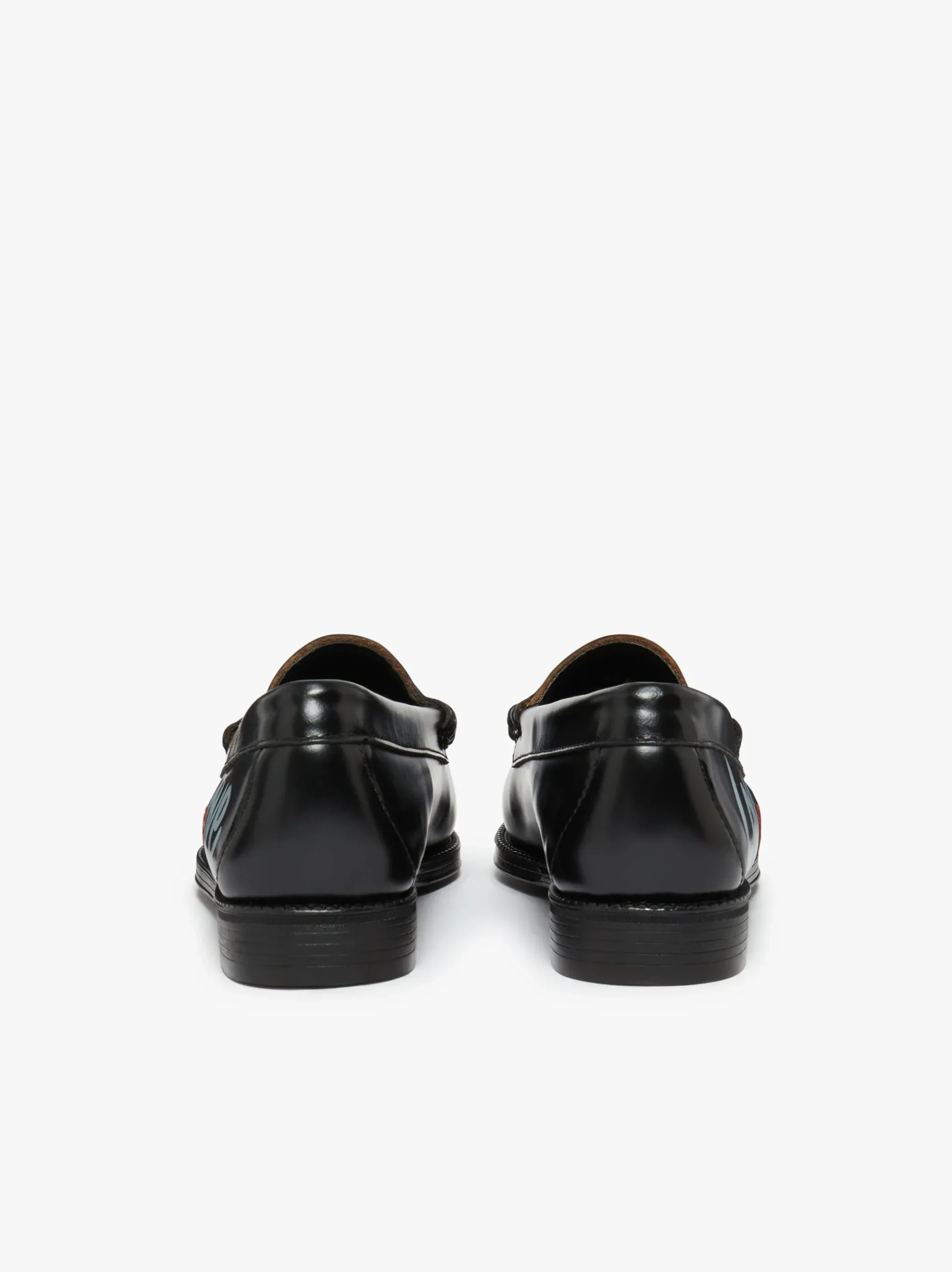 Online G.H.BASS Easy Weejuns Penny Love Note Loafers Leather Black