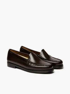 Online G.H.BASS Easy Weejuns Venetian Loafers Leather Chocolate