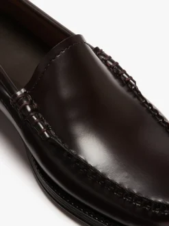 Online G.H.BASS Easy Weejuns Venetian Loafers Leather Chocolate