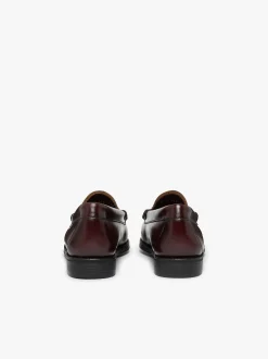 New G.H.BASS Easy Weejuns Venetian Loafers Leather Wine