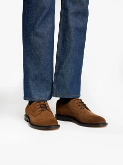 Online G.H.BASS Franklin Derby Suede Brown