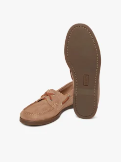 Clearance G.H.BASS Jetty II 2 Eye Boat Shoes Suede Earth