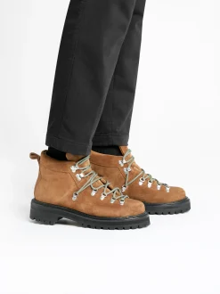 Hot G.H.BASS Mason Alpine Boots Suede Mid Brown