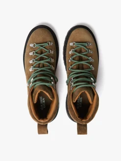Hot G.H.BASS Mason Alpine Boots Suede Mid Brown