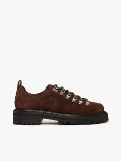 Clearance G.H.BASS Mason Low Profile Hiker Boots suede Chocolate