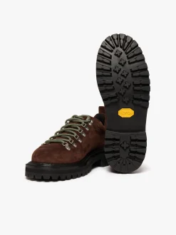 Clearance G.H.BASS Mason Low Profile Hiker Boots suede Chocolate