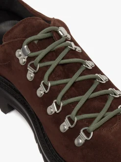 Clearance G.H.BASS Mason Low Profile Hiker Boots suede Chocolate