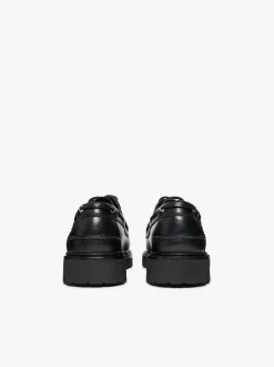 Hot G.H.BASS Ranger Camp Moc Leather Black