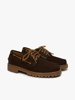 Online G.H.BASS Ranger Camp Moc Suede Chocolate