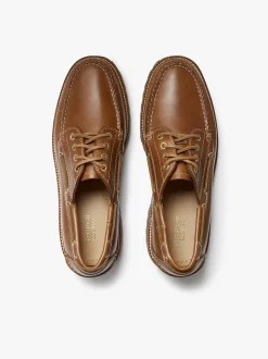 Discount G.H.BASS Ranger Camp Moc Leather Cognac