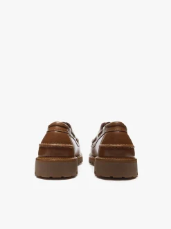 Discount G.H.BASS Ranger Camp Moc Leather Cognac