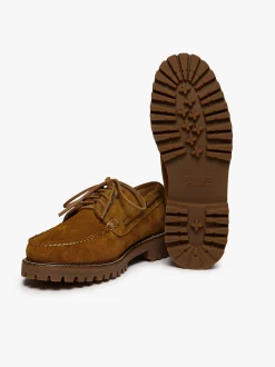 Best G.H.BASS Ranger Camp Moc Suede Mid Brown