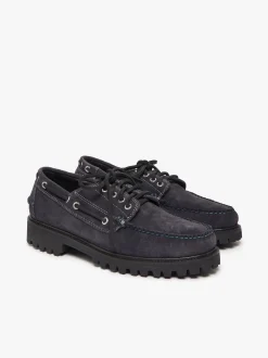 Hot G.H.BASS Ranger Camp Moc Navy Suede Dark Grey