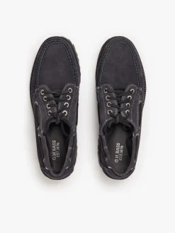 Hot G.H.BASS Ranger Camp Moc Navy Suede Dark Grey