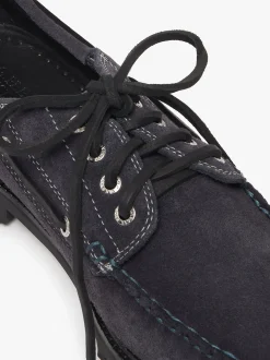 Hot G.H.BASS Ranger Camp Moc Navy Suede Dark Grey