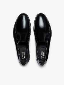 Discount G.H.BASS Weejuns Cobra Venetian Loafers Leather Black