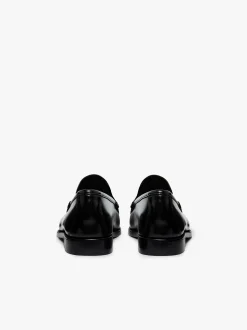 Discount G.H.BASS Weejuns Cobra Venetian Loafers Leather Black