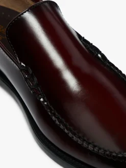 Hot G.H.BASS Weejuns Cobra Venetian Loafers Leather Wine