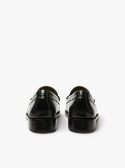 Outlet G.H.BASS Weejuns Estelle Brogue Tassel Loafers Leather Black